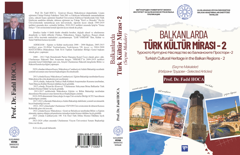 BALKANLARDA TÜRK KÜLTÜR MİRASI - 2